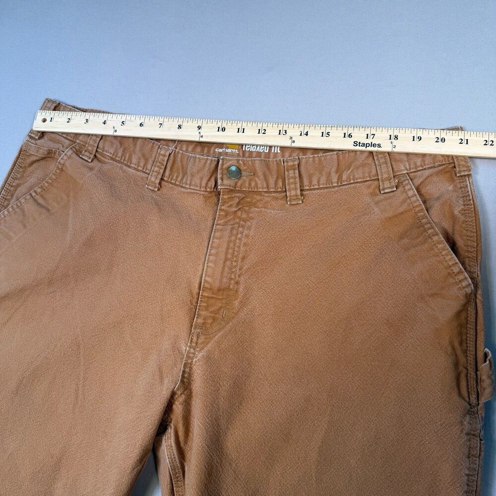Carhartt Rugged Flex Rigby Cargo Pants Mens 44x30 Brown Relaxed Fit 103279 211 - Picture 5 of 10